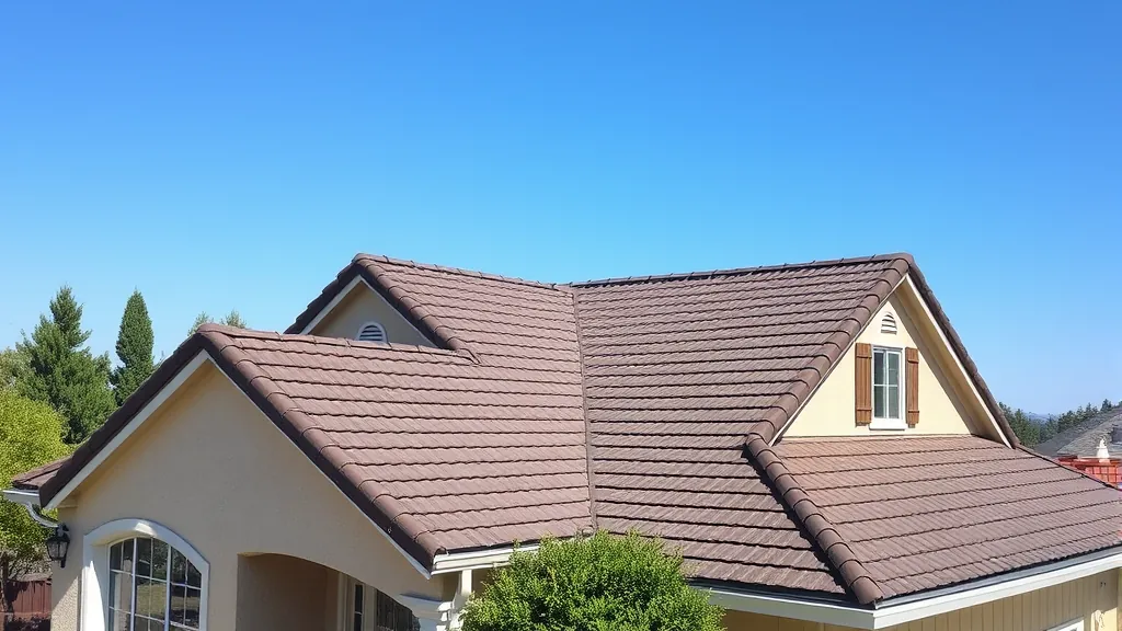Roofing in Hughson, CA with workers installing shingles on a residential building.