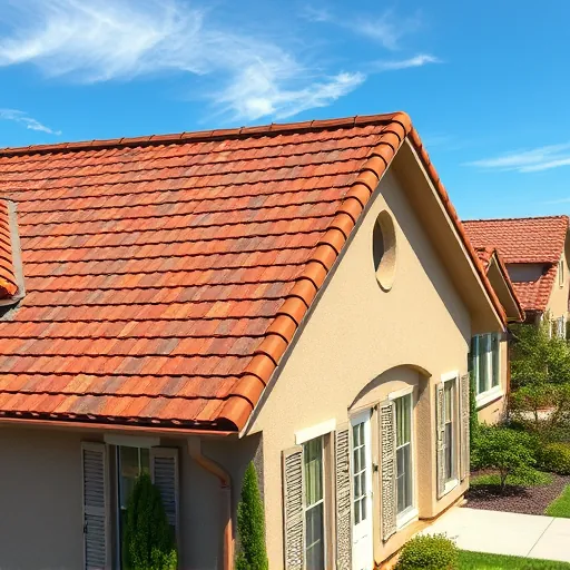 Completed roofing project in Linden CA featuring high-quality asphalt shingles in earthy tones and a beautiful landscape.