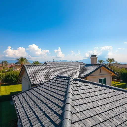 Completed roofing project in Hilmar-Irwin CA with asphalt shingles glistening under the sun in a serene suburban setting.