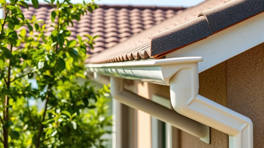 Gutter Cleaning projects in Modesto CA showcasing before and after results of clean gutters