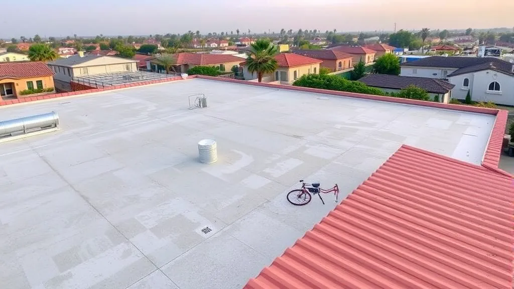 Flat Roof Installation projects in Modesto CA showcasing modern techniques and quality craftsmanship.
