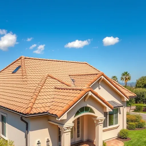Completed roofing project in Shackelford CA featuring high-quality earthy shingles and a traditional home facade.