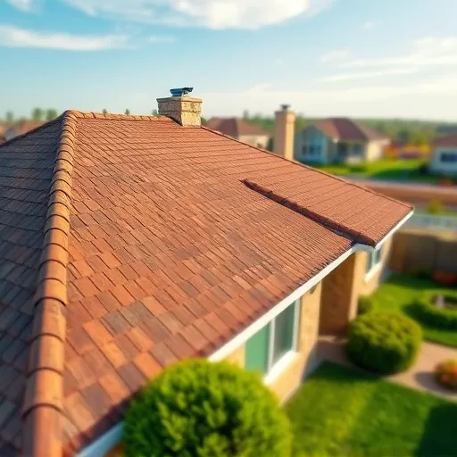 Newly replaced roof with durable shingles on a suburban home in Westley California, surrounded by lush yard and clear sky