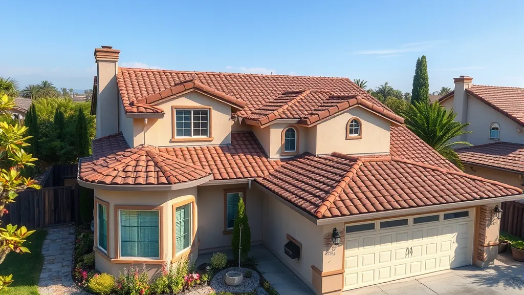 Residential roofing projects in Modesto CA showcasing various styles and materials used for homes.