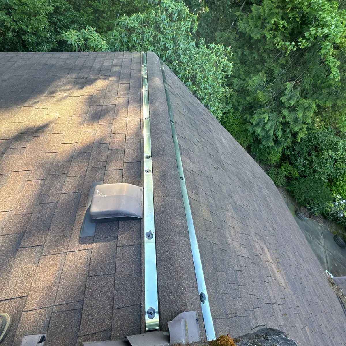 After roofing project