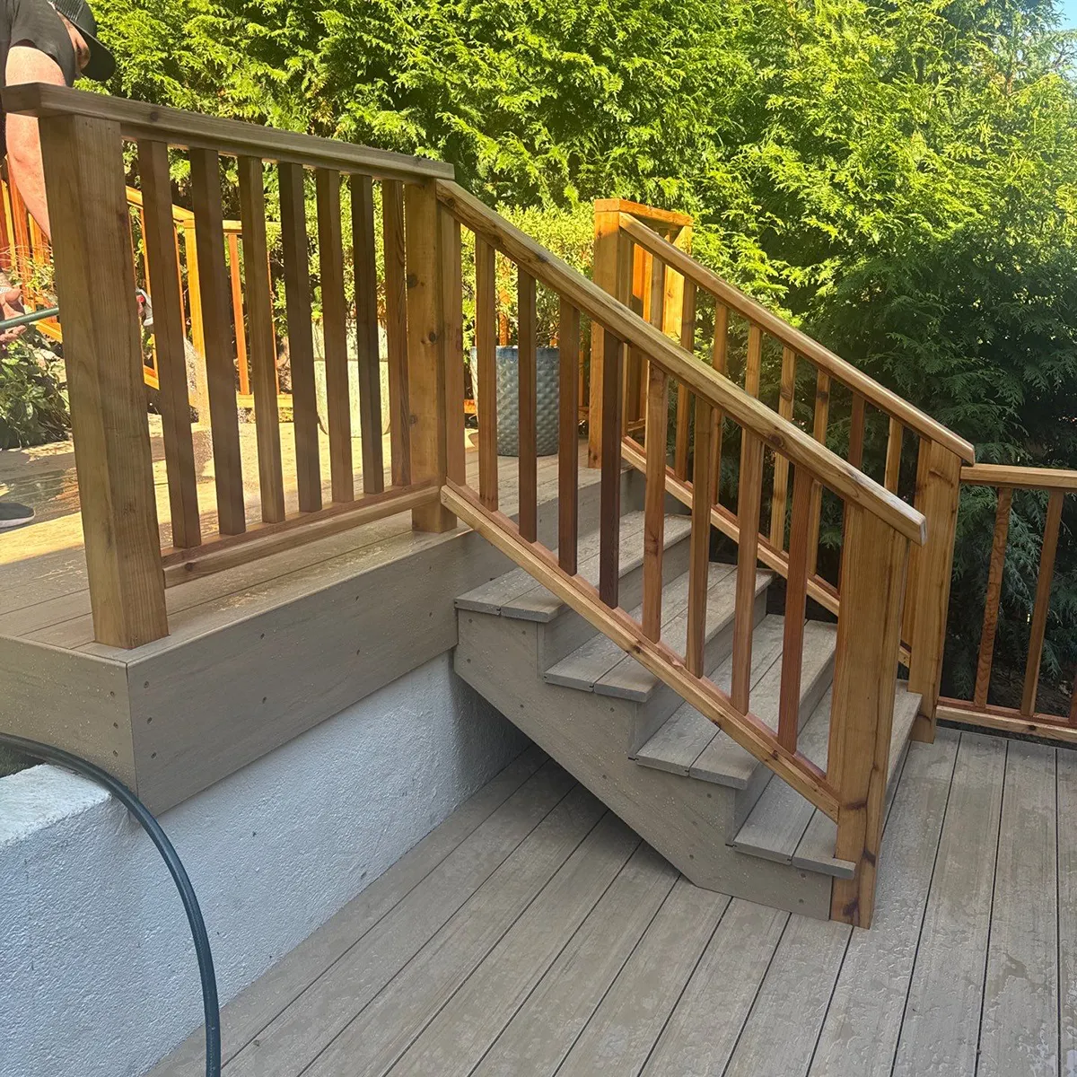 After deck and porch project