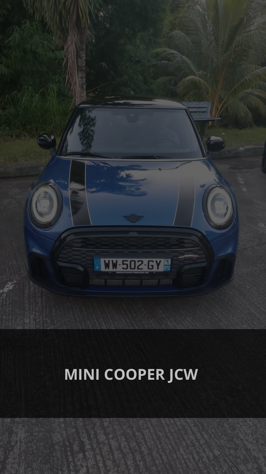 MINI Cooper JCW livrée par RAV Distribution Automobiles