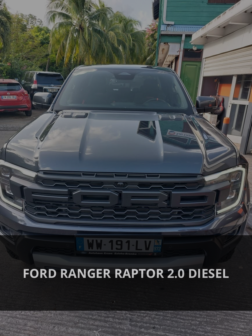 Ford Ranger Raptor livré par RAV Distribution Automobiles