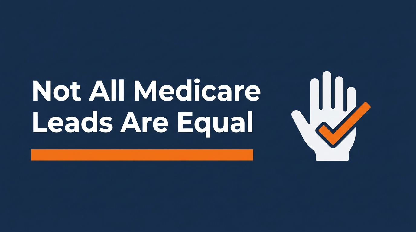 hand-raised Medicare leads — featured image