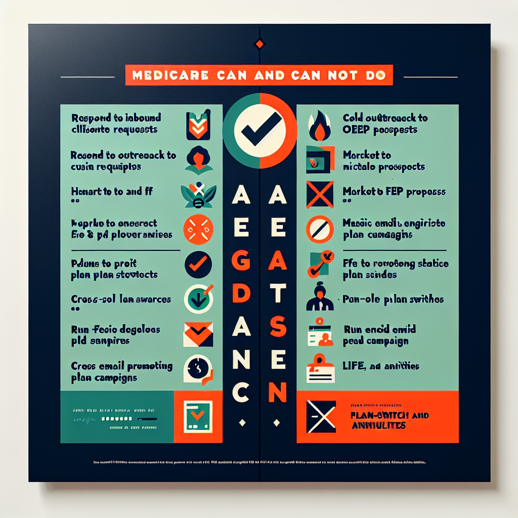 Medicare OEP for agents infographic