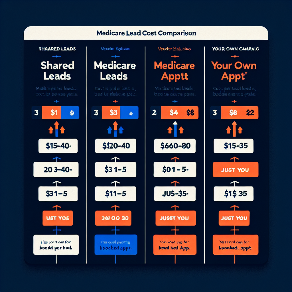 exclusive Medicare leads infographic