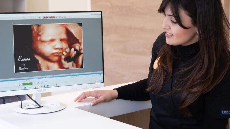 Selezione delle foto della sessione in reception