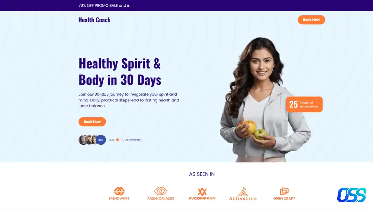 Health Coach Intake screenshot preview
