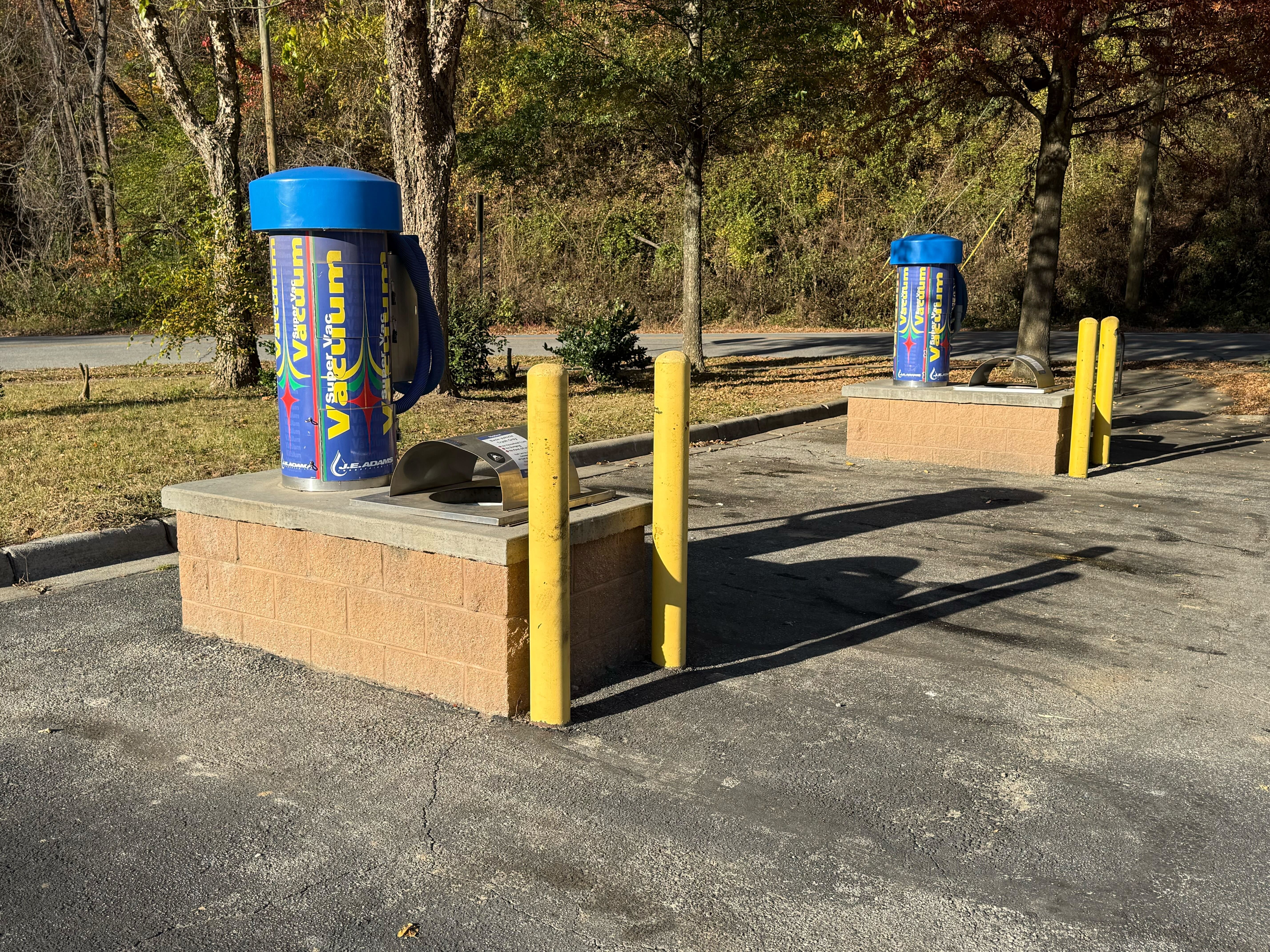 Car Wash Wizards vacuum stations