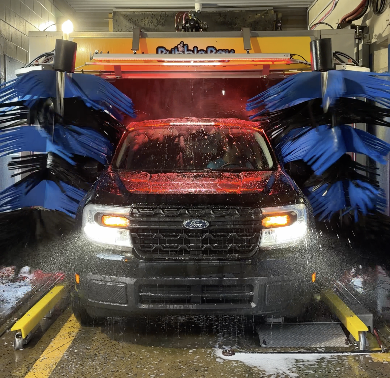 Soft-touch automatic car wash