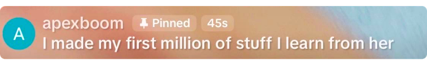 Live comment