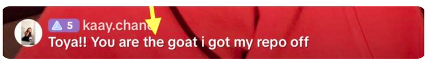 Live comment