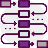 Icon for process improvement