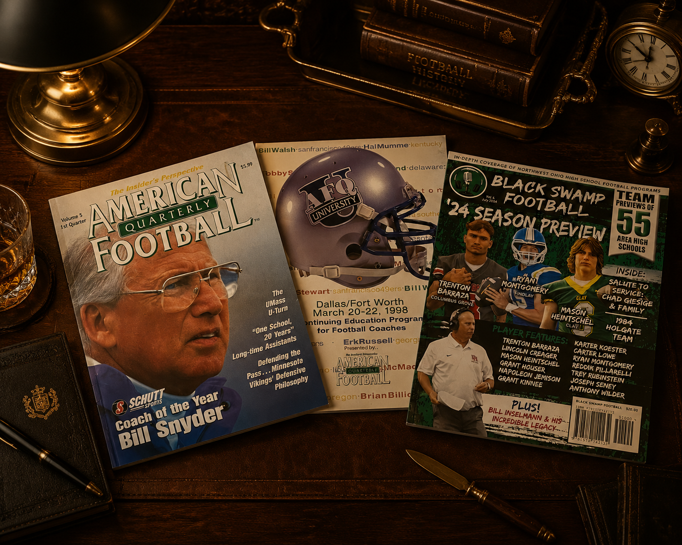 Gridiron Aficionado editorial image