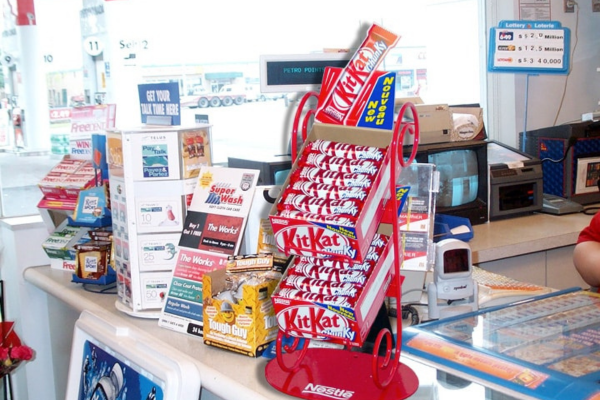 Kitkat Display Shelf