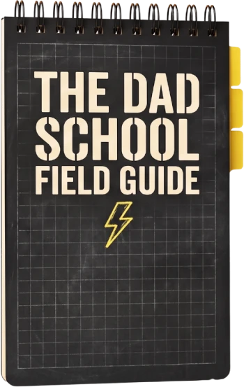 Dad School Field Guide mockup