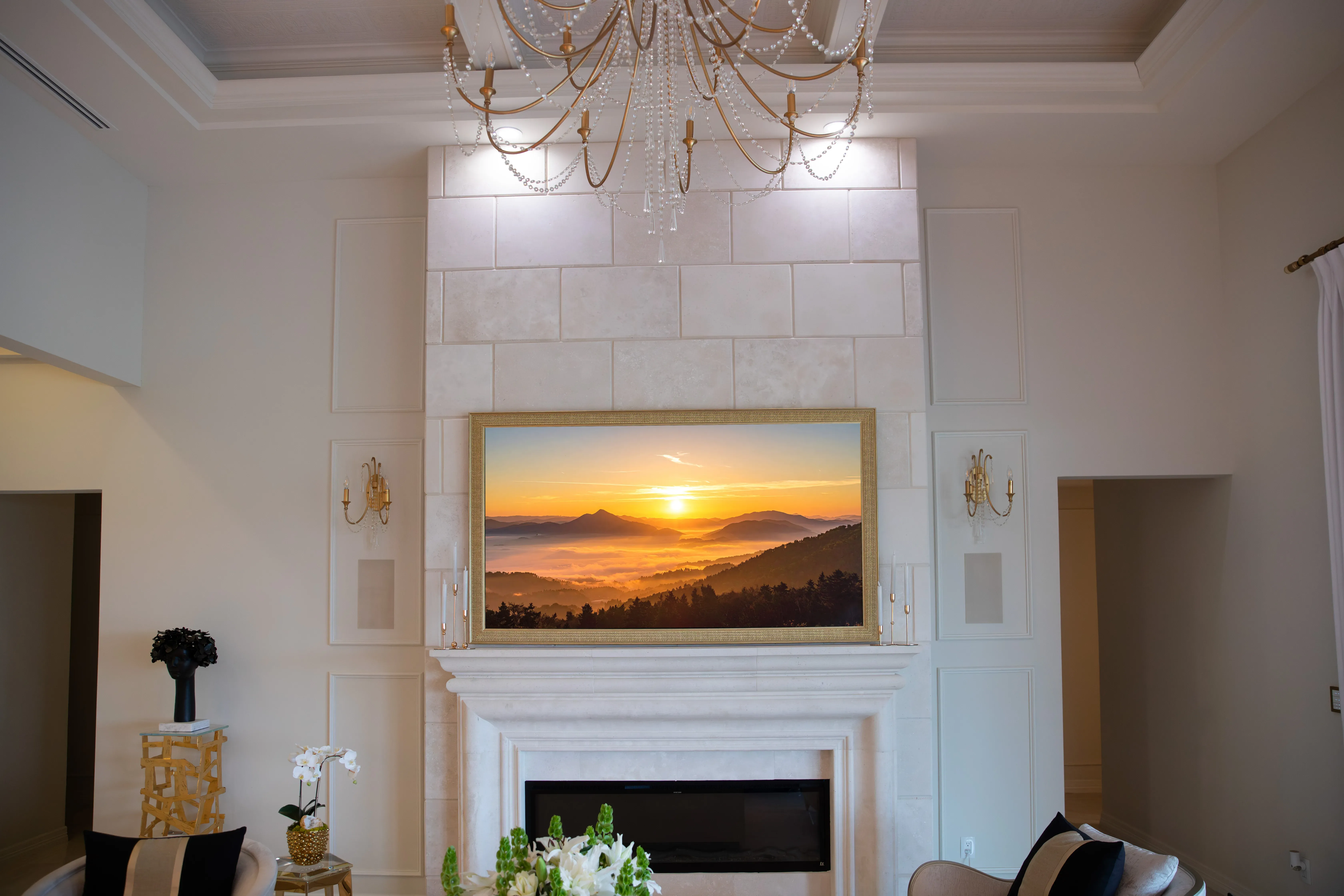 Home theater installation project