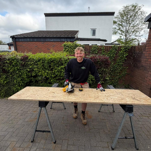 Dylan Clegg, owner of Paramount Roofing Ltd
