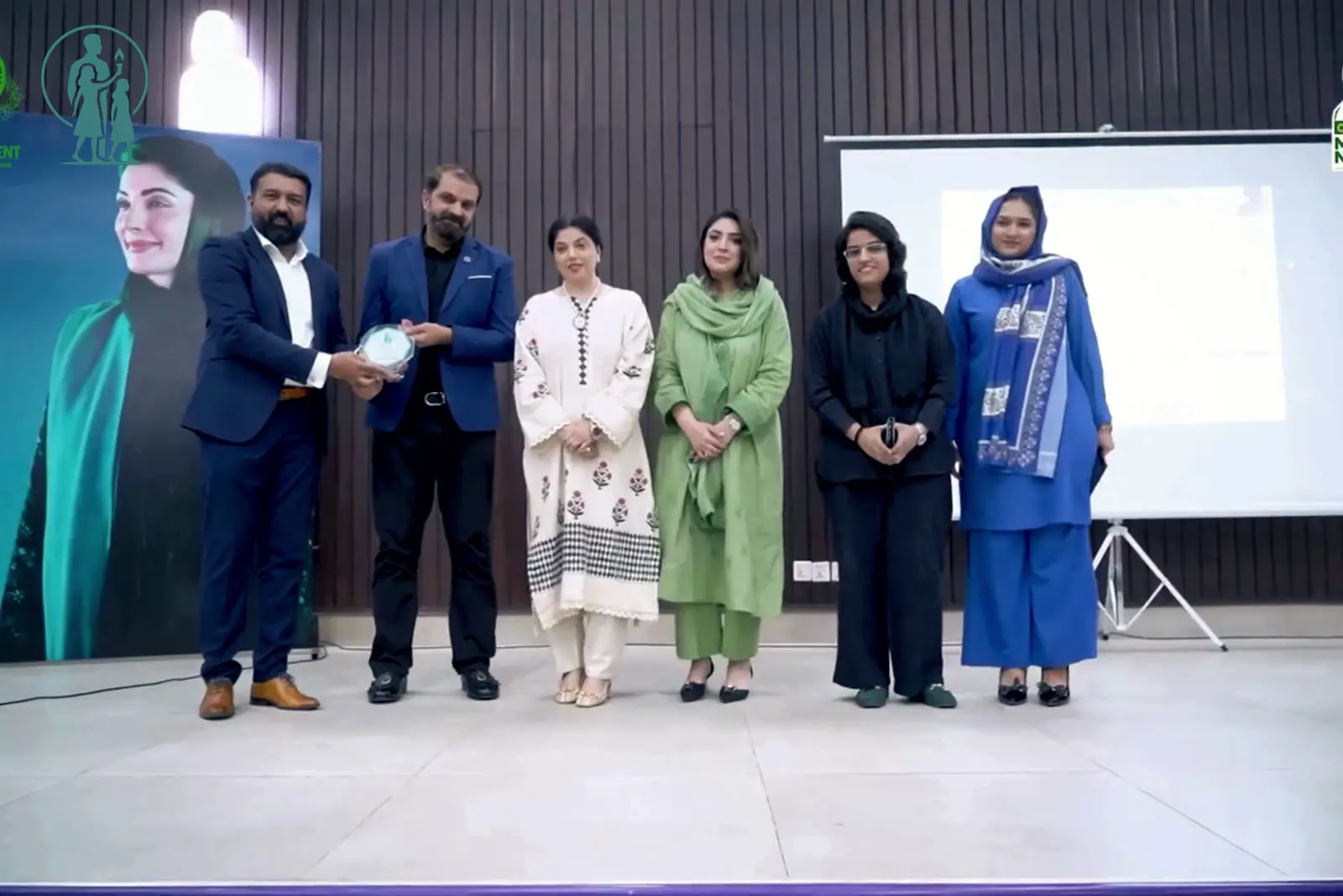 Speakers and organisers on stage at the Women in AI and Revenue Growth Masterclass