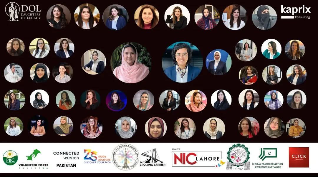 She Built It 2026: featured women speakers, with DOL, Kaprix Consulting and partner logos