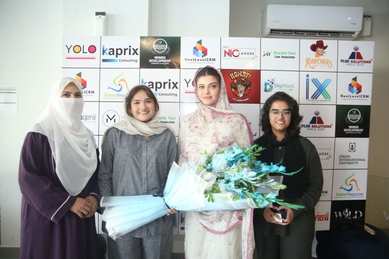 Bouquet presentation at Scale Her Business with AI™, NIC Lahore
