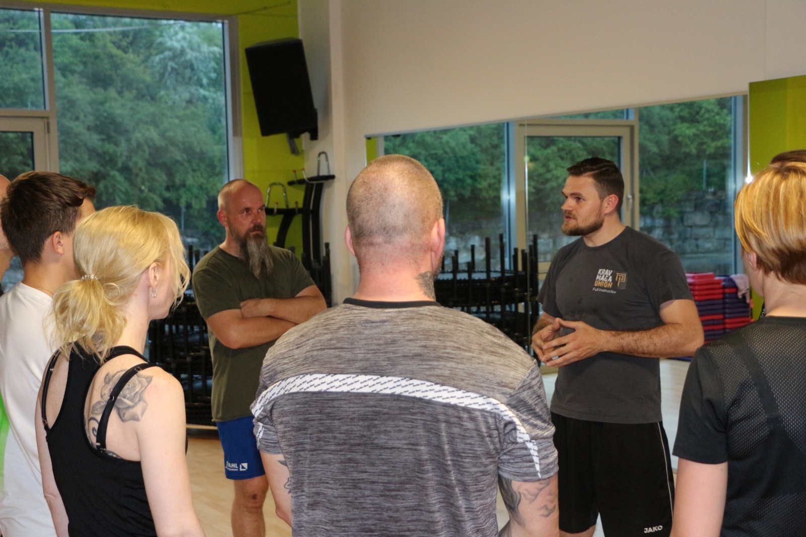 Originalaufnahme vom Krav-Maga-Training bei 4Defense