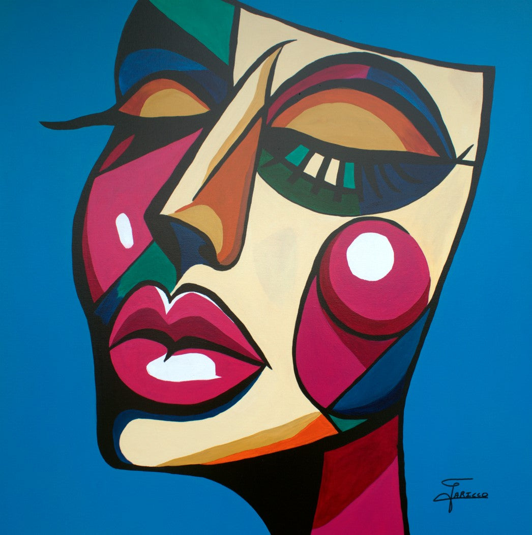 Grace — Acrylic on canvas, 36 × 36 in