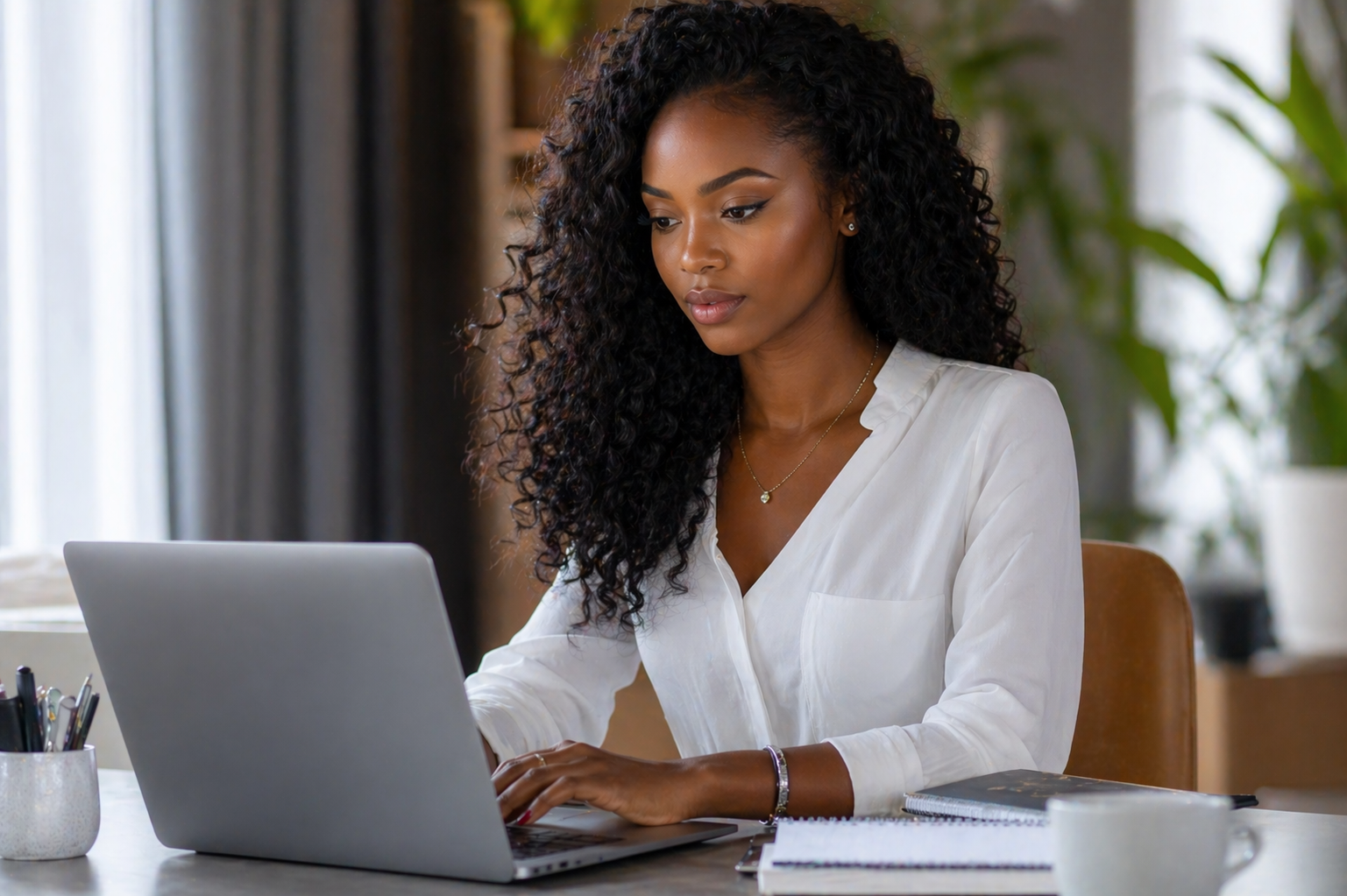 “Miss AfroCaribbean contestant applying online for global pageant”
