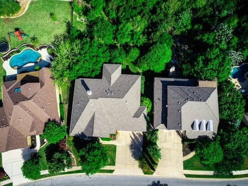 Completed shingle restoration project