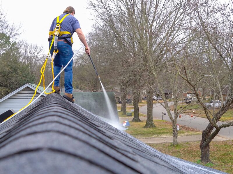 Roof preparation for shingle restoration