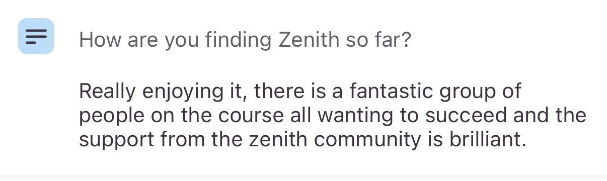 Community win