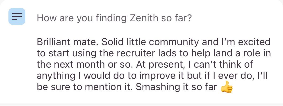 Community win