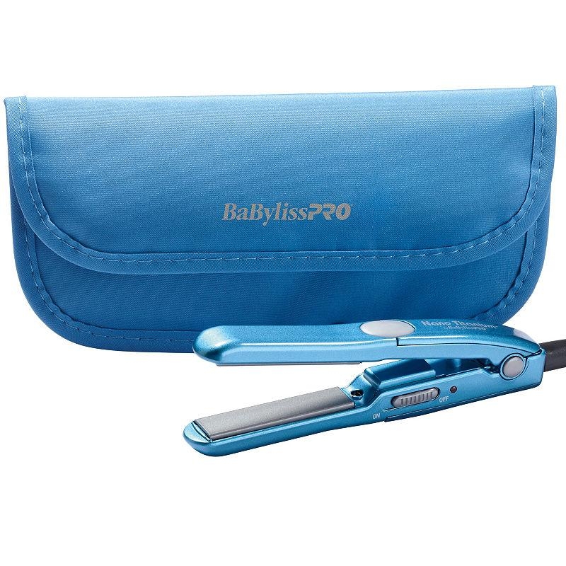 BaByliss Pro Nano Titanium Travel Size Professional 1 Flat Iron Hair Straightener Ionic