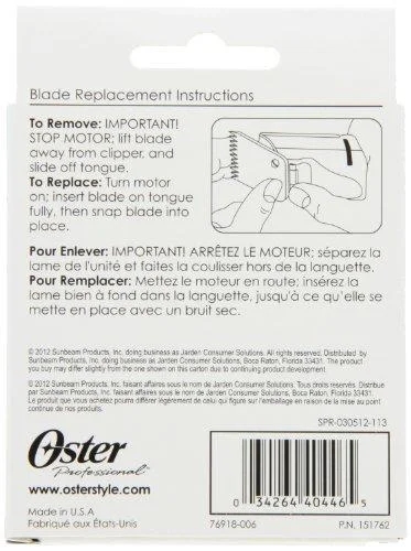 Oster USA 76918-006 Blade for 76/#00000