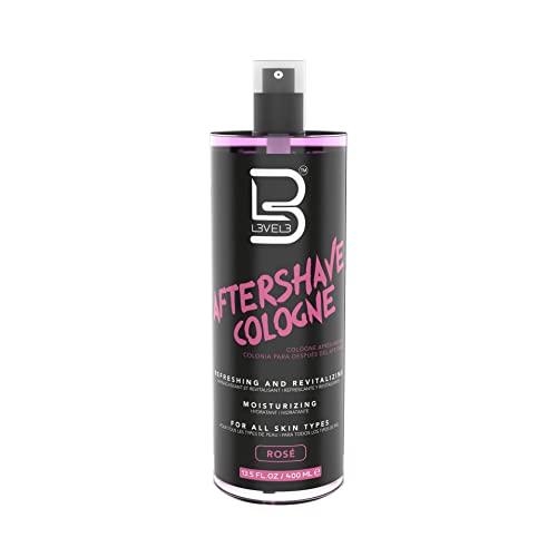 LEVEL3 Aftershave Spray Cologne Rose 13.5fl oz