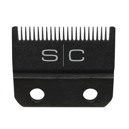 StyleCraft Replacement Fixed Black Diamond Carbon DLC Fade Clipper Blade