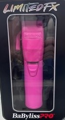 BaBylissPro CustomFX Clipper - Barbie Pink