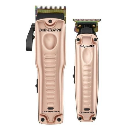BaBylissPRO Lo-ProFX Rose Gold Clipper & Trimmer Set