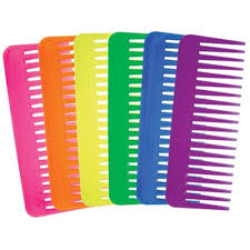 Aristocrat Neon Fluff Combs (1 piece)