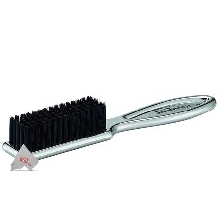 BaBylissPro Fade & Cleaning Brush with Handle (Silver)