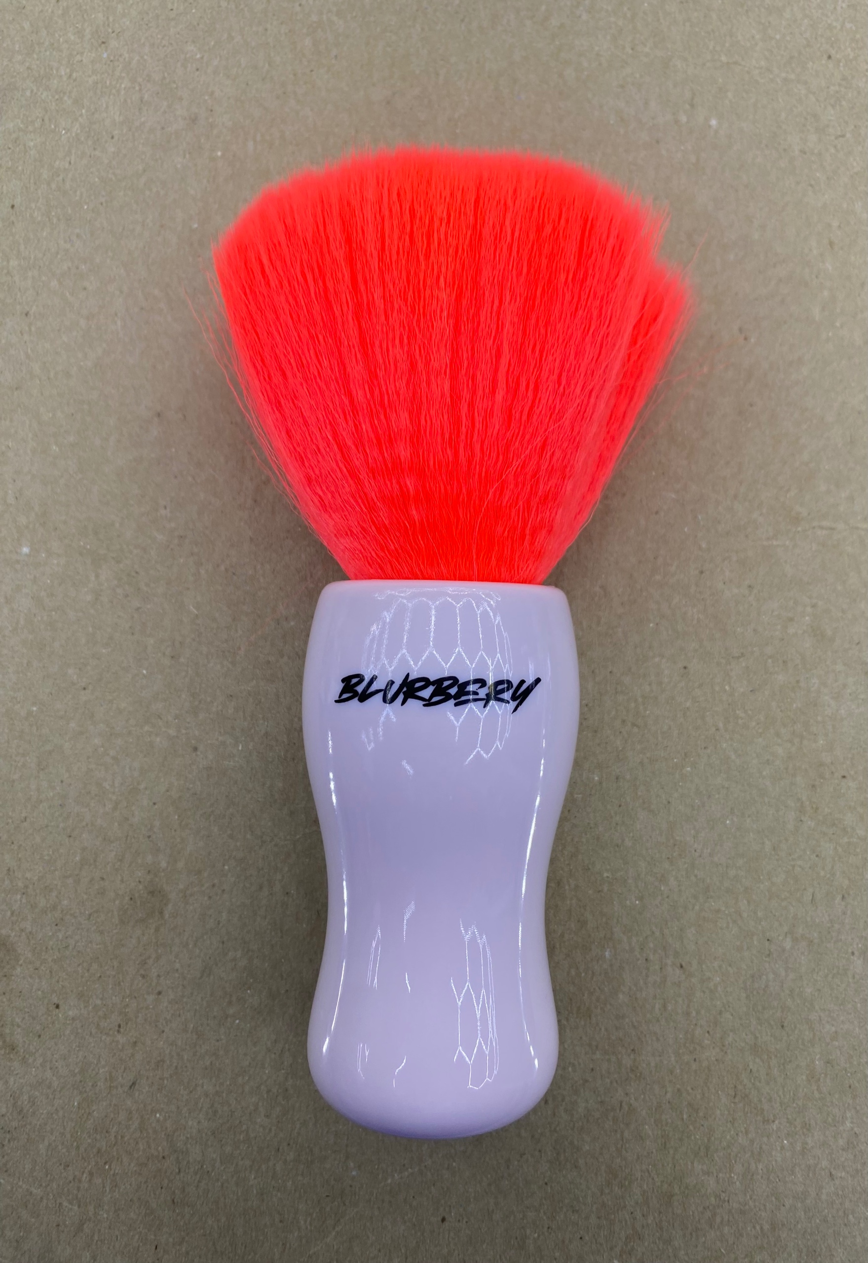 Blurbery Neon Orange Neck Duster