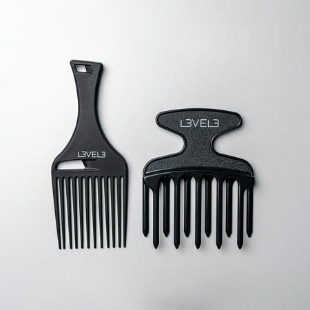 LEVEL3 Hair Pick Comb Set