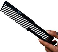 Rolda Cutting Carbon Fiber Comb 8 Inch Black