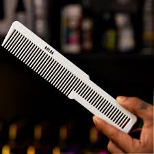Rolda Cutting Carbon Fiber Comb 8 inch White