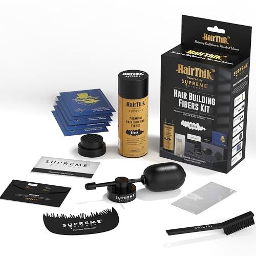 Supreme Hair Building Fiber Kit - Black